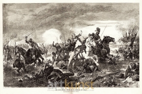 Смерть Густава Адольфа в битве при Лютцене