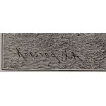 Подпись гравера: Теодор Кнесинг (Theodor Knesing)