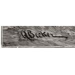 Подпись художника: Альберт Беккер