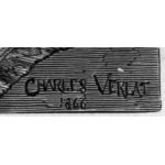 Подпись художника: Шарль Верла (Michel Marie Charles Verlat)