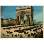 Прибытие в Париж прусских войск