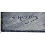 Подпись художника: Georges Jean-Marie Haquette
