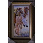 Восточная красавица в раме