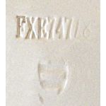 Клеймо на обратной стороне тарелки